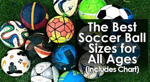 The Best Soccer Ball Sizes For All Ages Includes Chart