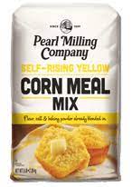 self rising white corn meal mix pearl