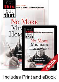 No More Mindless Homework Print Ebook Bundle