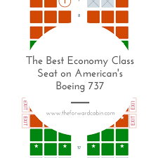 seat on an american airlines boeing 737