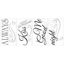 11 Piece L And Stick Wall Decals