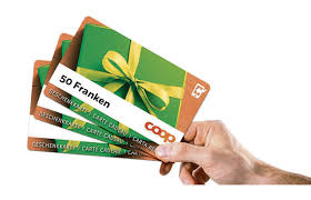 Gagnez 5 cartes cadeaux Coop d&#39;une valeur de CHF 50 - RADIN.ch échantillon  concours gratuit suisse bons plans