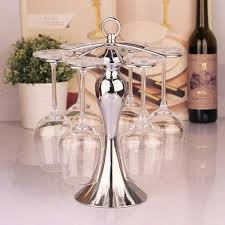 Elegant Tabletop Wine Cup Rack