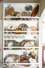 Diy Built In Plate Rack Salvaged Living