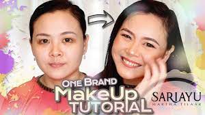 makeup tutorial sariayu one brand
