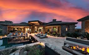 this arizona desert mountain home has