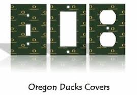 oregon ducks light switch covers