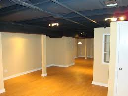 After painting the ceiling, paint the walls in a slate gray to keep your finished basement on the modern. Planning Basement Color Ideas Givdo Home Ideas