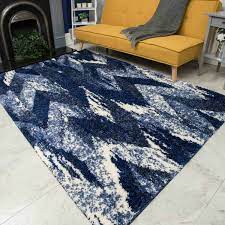 navy blue gy rug geometric chevron
