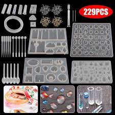 Fabulous beginner resin projects to try. Eeekit Resin Molds 229pcs Silicone Resin Casting Molds And Tools Kit For Diy Jewelry Resin Craft Making Epoxy Resin Making Kit For Resin Casting Beginner Walmart Com Walmart Com