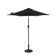 7 5 Ft Market Patio Umbrella In Black
