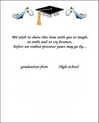 Samples Of Graduation Thank You Cards Tidee