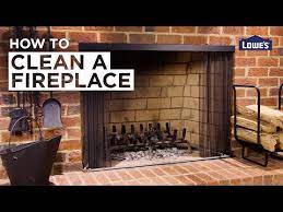 how to clean a fireplace diy basics