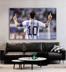 Lionel Messi Wall Art 2022 Word Cup