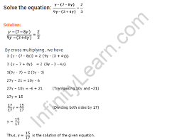 One Variable Class 8 Extra Questions