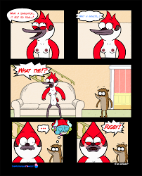 Post 4302630: comic Margaret_Smith Mordecai mysterioustgartist Regular_Show  Rigby Rule_63