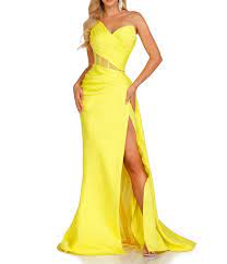 yellow prom dresses 2024 dillard s