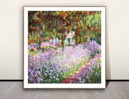 At Giverny By Claude Monet Fine Art
