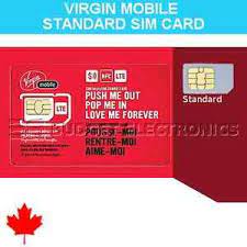 We did not find results for: New Virgin Mobile Canada Standard Sim Card 4g Lte Prepaid Postpaid Canada Ebay