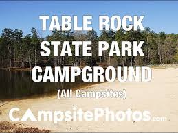 table rock state park cground sc