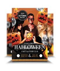 Stereotypical Halloween Design Style Party Flyer