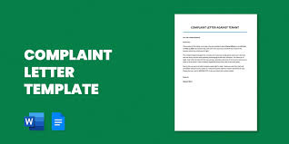 complaint letter 37 free word pdf