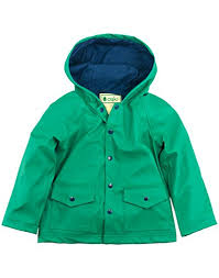 Oaki Childrens Rain Jacket Green Navy 10 Buy Online