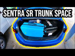 trunk on the new sentra sr