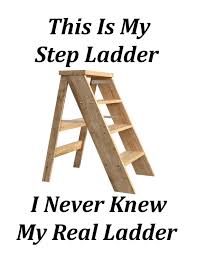 Step Ladder Funny Art Humorous Wall Art