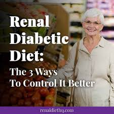 A renal diet is one that is designed for patients suffering from kidney diseases such as chronic renal failure, nephrotic syndrome, diabetic nephropathy, among others. Renal Diabetic Diet The 3 Ways To Control It Better Renal Diet Menu Headquarters Kidney Disease Diet Recipes Diabetic Diet Kidney Disease Diet