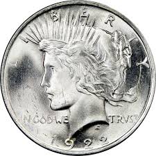 1922 1 Ms Peace Dollars Ngc