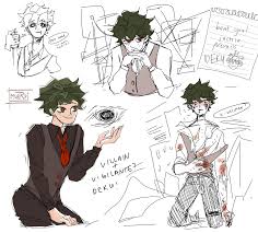 Hide content and notifications from this user. Drew Draw Drawn Villain Deku Like He Exposes Societal Bad And