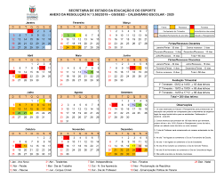 Datas importantes do calendário escolar 2020/2021. Divulgado Calendario Escolar Para 2020