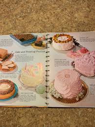 cake frosting mix cookbook 1966