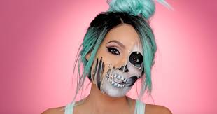 melted makeup tutorials for halloween