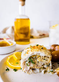 baked stuffed flounder recipe with crab