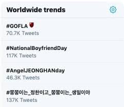 Seventeens Jeonghan Trends Worldwide On Twitter As Fans