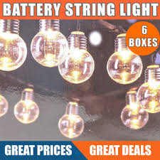 battery powered bulb string lights