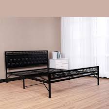 modern wrought iron metal frame bed