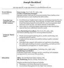marketing experience resume   thevictorianparlor co