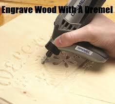 Engrave Wood With A Dremel