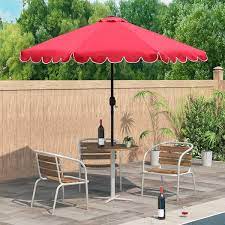 Tilt Square Scallop Patio Umbrella