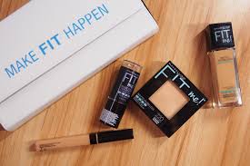 the maybelline fit me line what to get