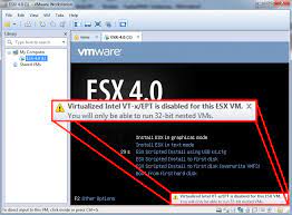 vmware workstation virtualized intel
