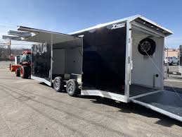 enclosed car hauler trailer 8 5 x24