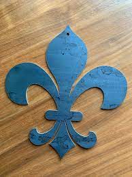 Fleur De Lis Metal Wall Art Saints New