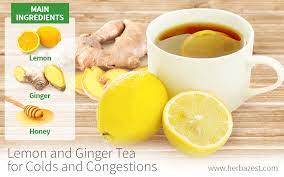 Ginger And Lemon For Cold gambar png