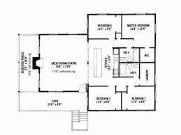 1600 Sq Ft House Plans 4 Bd 2 Bath