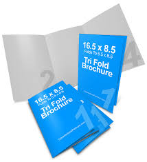 16 5 X 8 5 Tri Fold Brochure Mockup Cover Actions Cover Actions