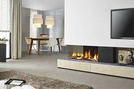 4 Sided Gas Fireplace Sophistication